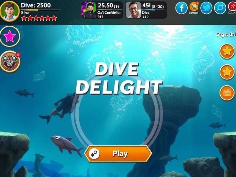 Dive Delights Game Screenshot